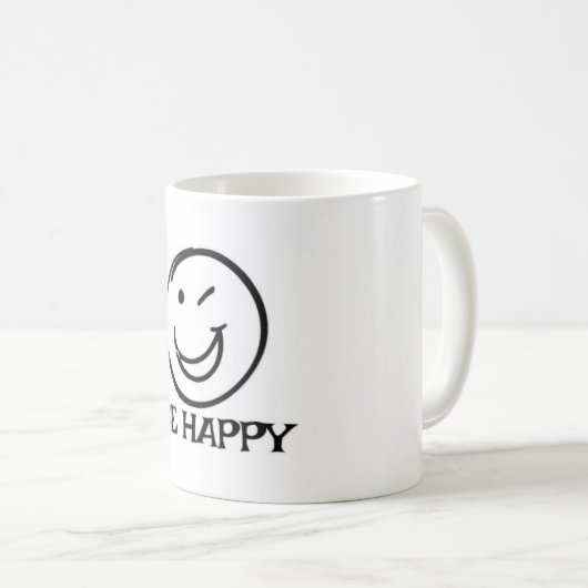 BE HAPPY MOK (Voorkant rechts)