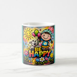 Be Happy Mug Koffiemok