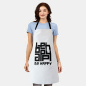 Be happy schort (Gedragen)
