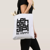 Be happy tote bag (Dichtbij)