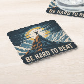 Be Hard To Beat Kartonnen Onderzetters (Gebogen)