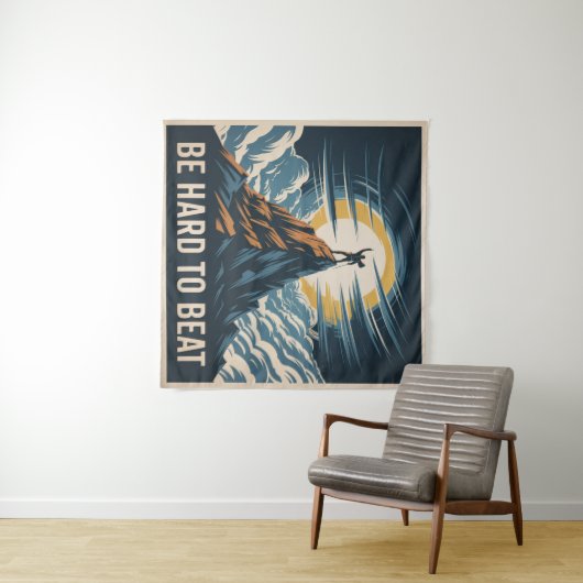 Be Hard To Beat Wandkleed (In Situ (horizontaal))