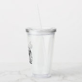 Be Heard Cute Elephant Acryl Drinkbeker (Links)