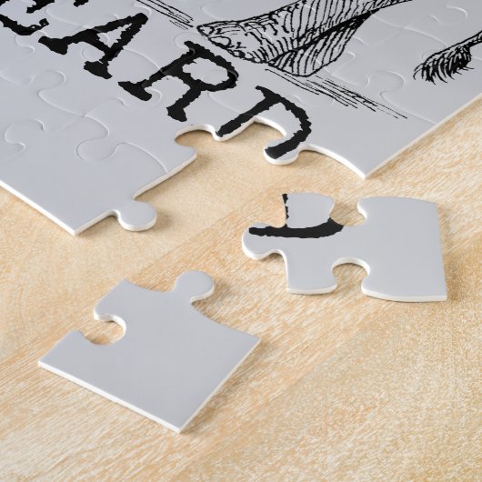 Be Heard Cute Elephant Legpuzzel (Zijkant)