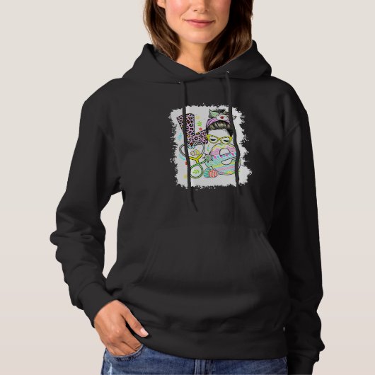 Be Hoppy Gnomies Matter What Bunny Easter Egg East Hoodie (Voorkant)