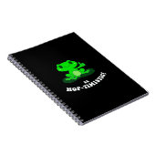 Be HopTimistic | Funny Frog Lover | Kikkikker Notitieboek (Rechterzijde)