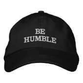 BE HUMBLE HAT PET (Voorkant)
