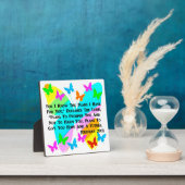 BE INSPIRED JEREMIAH 29:11 FOTOPLAAT (Insitu)