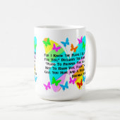 BE INSPIRED JEREMIAH 29:11 KOFFIEMOK (Voorkant rechts)