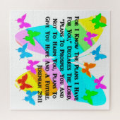 BE INSPIRED JEREMIAH 29:11 LEGPUZZEL (Horizontaal)