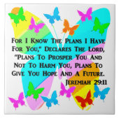 BE INSPIRED JEREMIAH 29:11 TEGELTJE (Voorkant)