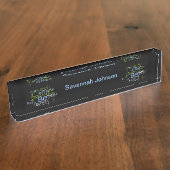 BE Inspirerend Word Cloud Naambordje (Zijkant)