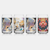 Be joyful in hope. (Romans 12:12) Blikvorm Glas (Achterkant)