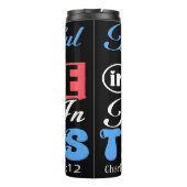 Be Joyful In Hope Romans 12:12 Thermosbeker (Achterkant)