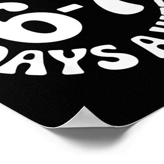 Be Kind 6-7 Days A Week Poster (Hoek)