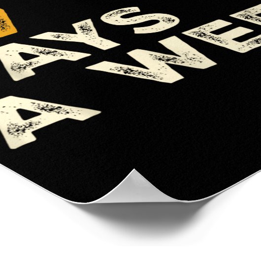 Be Kind 6 7 Days A Week  Poster (Hoek)