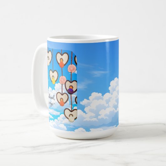 Be Kind Always Heart Mug Koffiemok (Voorkant links)