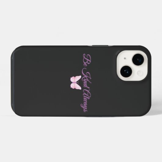 Be Kind Always 💖 iPhone Hoesje (Achterkant horizontaal)