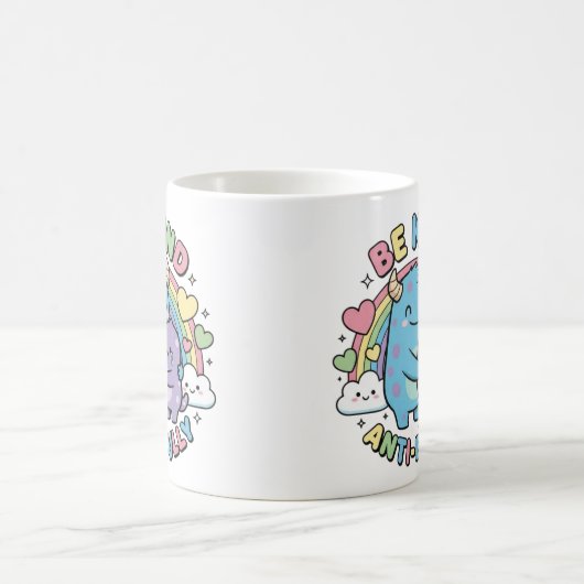 Be Kind Anti Bully Magische Mok (Center)