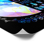 Be Kind Asl Alphabet American Sign Language Deaf A Poster (Hoek)