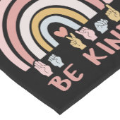 Be Kind ASL III - Amerikaanse Gebarentaal Korte Tafelloper (Hoek)