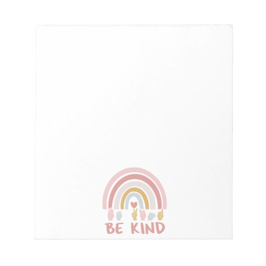 Be Kind ASL III - Amerikaanse Gebarentaal Notitieblok (Voorkant)