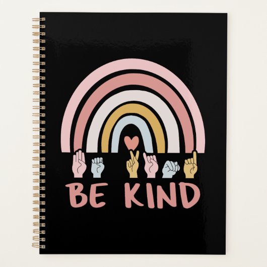 Be Kind ASL III - Amerikaanse Gebarentaal Planner (Voorkant)