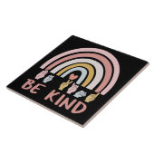 Be Kind ASL III - Amerikaanse Gebarentaal Tegeltje (Zijkant)