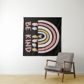 Be Kind ASL III - Amerikaanse Gebarentaal Wandkleed (In Situ (horizontaal))