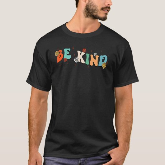 Be Kind ASL Sign Language Inspirational Teacher Ki T-shirt (Voorkant)