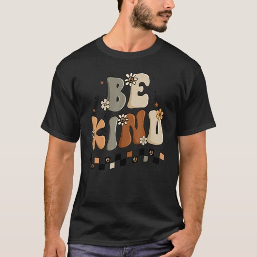 Be Kind ASL Sign Language Inspirational Teacher Ki T-shirt (Voorkant)