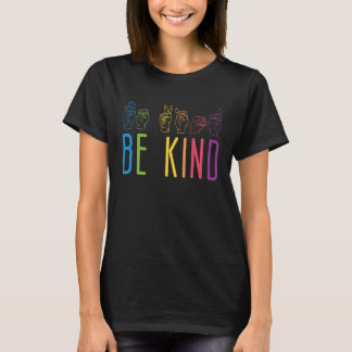 Be Kind ASL T-shirt