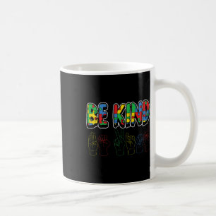 Be Kind Autism Awareness Cute Boys Girls Koffiemok