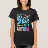 Be Kind Autism Awareness Rainbow Trendy Men Women T-shirt (Voorkant)