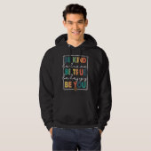 Be Kind Be Brave Be True Be Happy Be You leopard p Hoodie (Voorkant volledig)