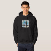 Be Kind Bleached Leopard Rainbow Autism Awareness Hoodie (Voorkant volledig)