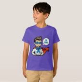 "Be Kind" Boys' Positive Message T-Shirt (Voorkant volledig)