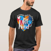 Be Kind Can Be Anything Puzzle T-shirt (Voorkant)