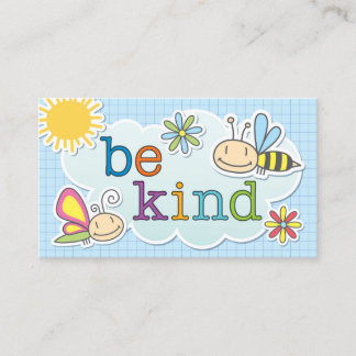 Be Kind Cards - Encourage Acts of Kindness Contactkaartje