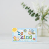 Be Kind Cards - Encourage Acts of Kindness Today Contactkaartje (Staand voorkant)
