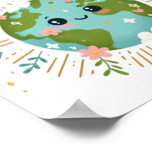 Be Kind Digital Download - Ideaal voor DTF-Prints Poster (Hoek)