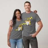 Be Kind Gnome And Bee Hippy Gnome Lover T-shirt (Unisex)