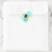 Be Kind Honey Bee Clipart-57650 Hart Sticker (Tas)