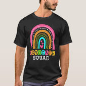 Be Kind Include Autism Advocate Squad Speacher T-shirt (Voorkant)