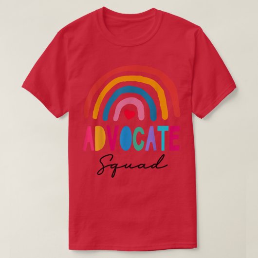 Be Kind Include Autism Advocate Squad SPEd Teacher T-shirt (Design voorkant)