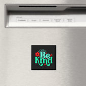 Be kind inspirational quote world kindness day kid magneet (Insitu (Vaatwasser))