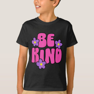 Be kind inspirational world kindness day girls kid t-shirt