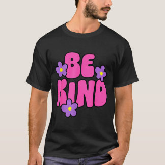 Be kind inspirational world kindness day girls kid t-shirt