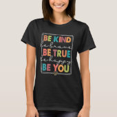 Be Kind Kindness Autism Awareness Support Kids Tod T-shirt (Voorkant)