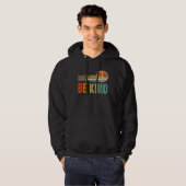 Be Kind Kindness Autism Peace Sign Tie Dye Spread  Hoodie (Voorkant volledig)